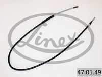 Трос стояночного тормоза LINEX 47.01.49