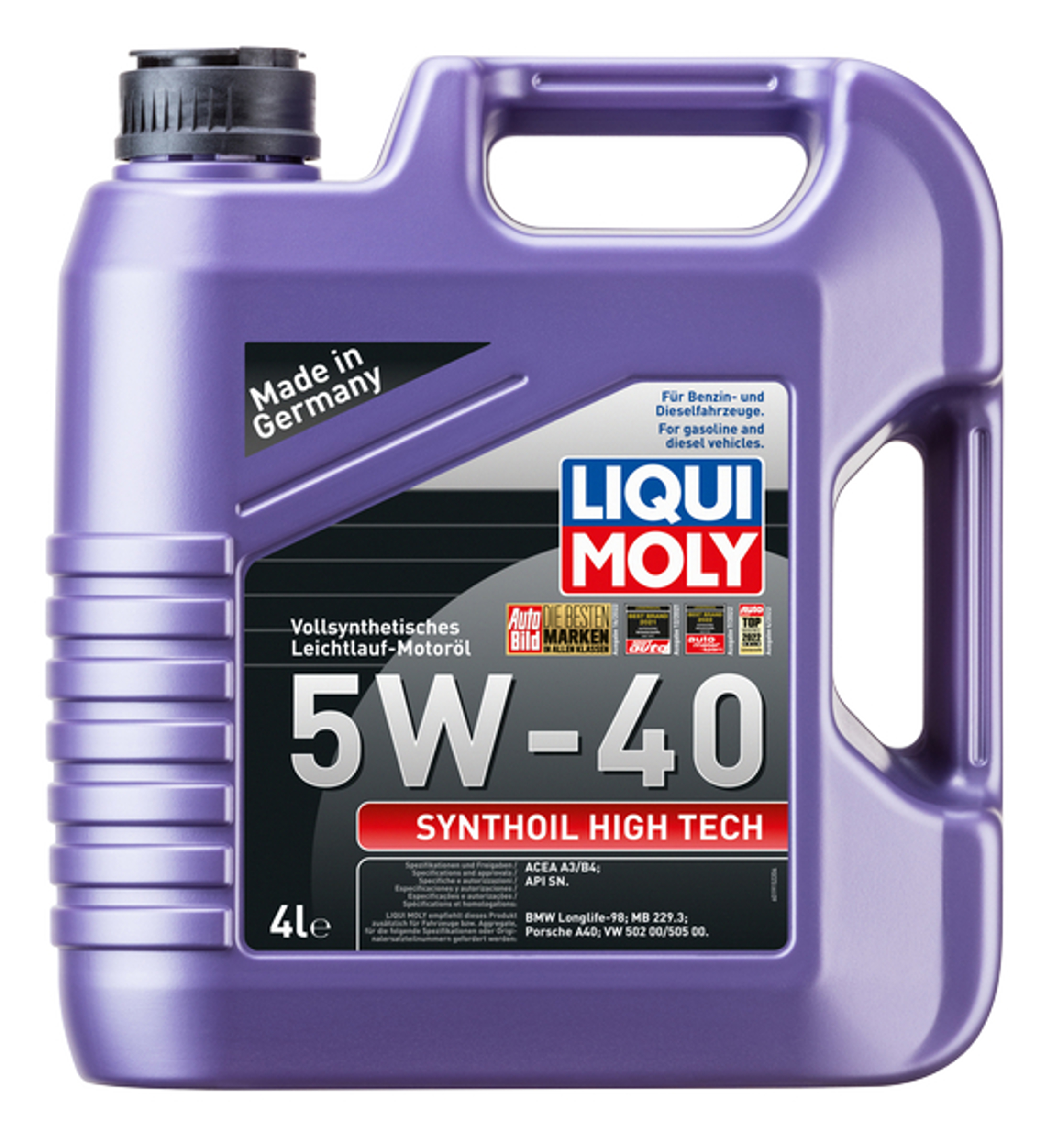 Масло моторное синтетическое LIQUI MOLY 1915