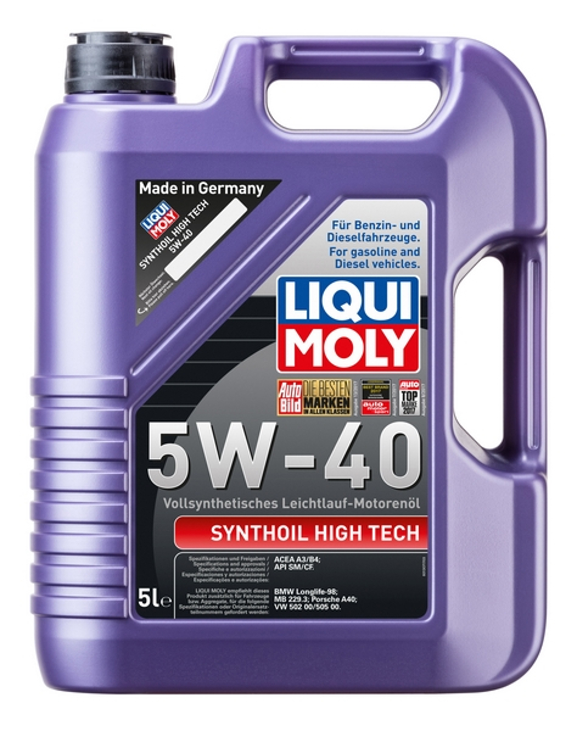 Масло моторное синтетическое LIQUI MOLY 1925