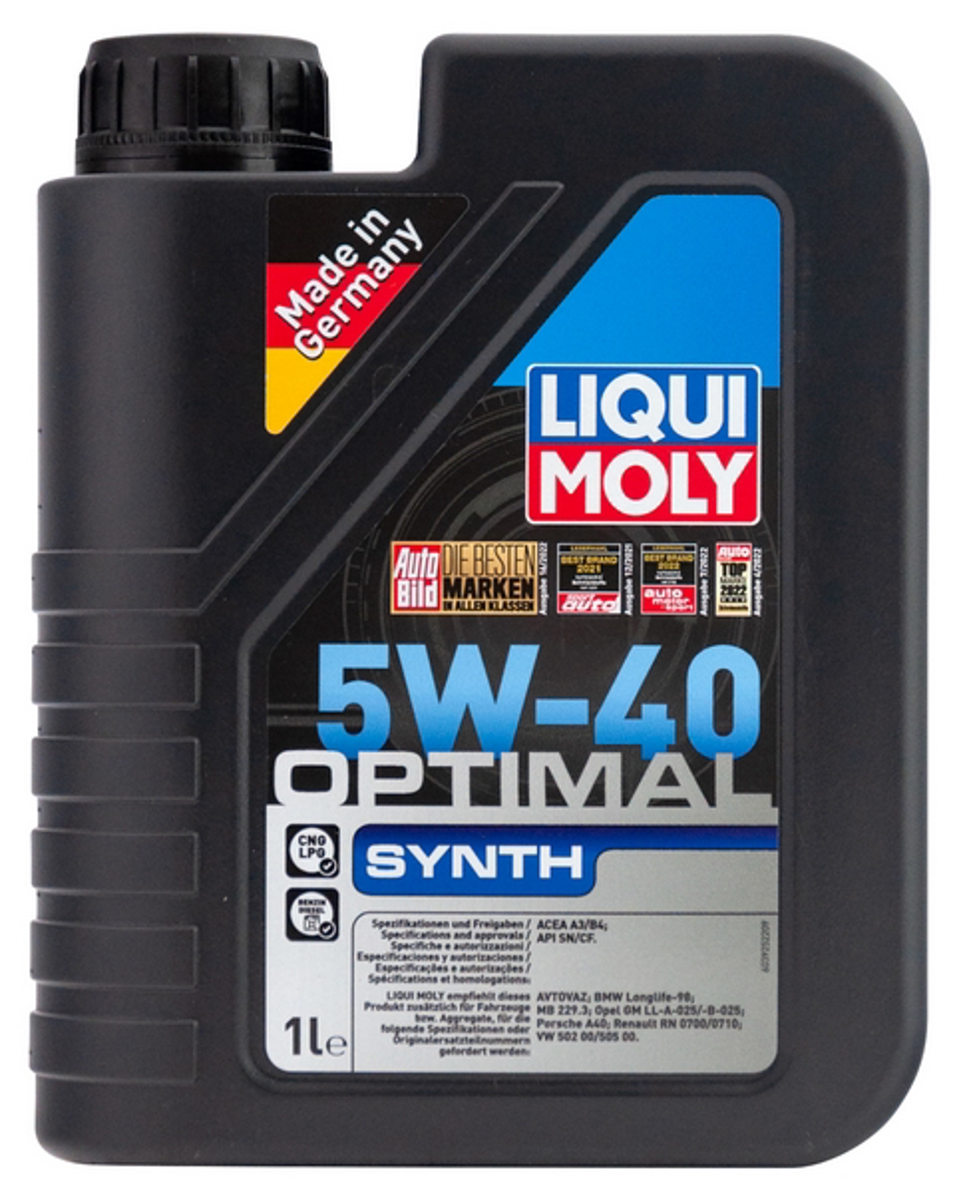 Масло моторное синтетическое LIQUI MOLY 3925