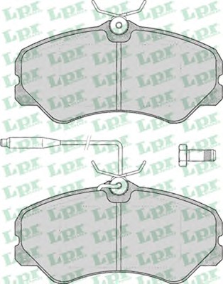 Тормозные колодки LPR 05P011