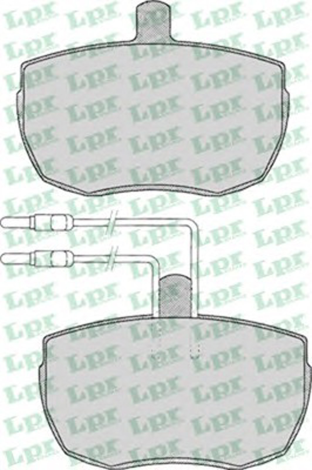 Колодки тормозные дисковые LPR 05P013