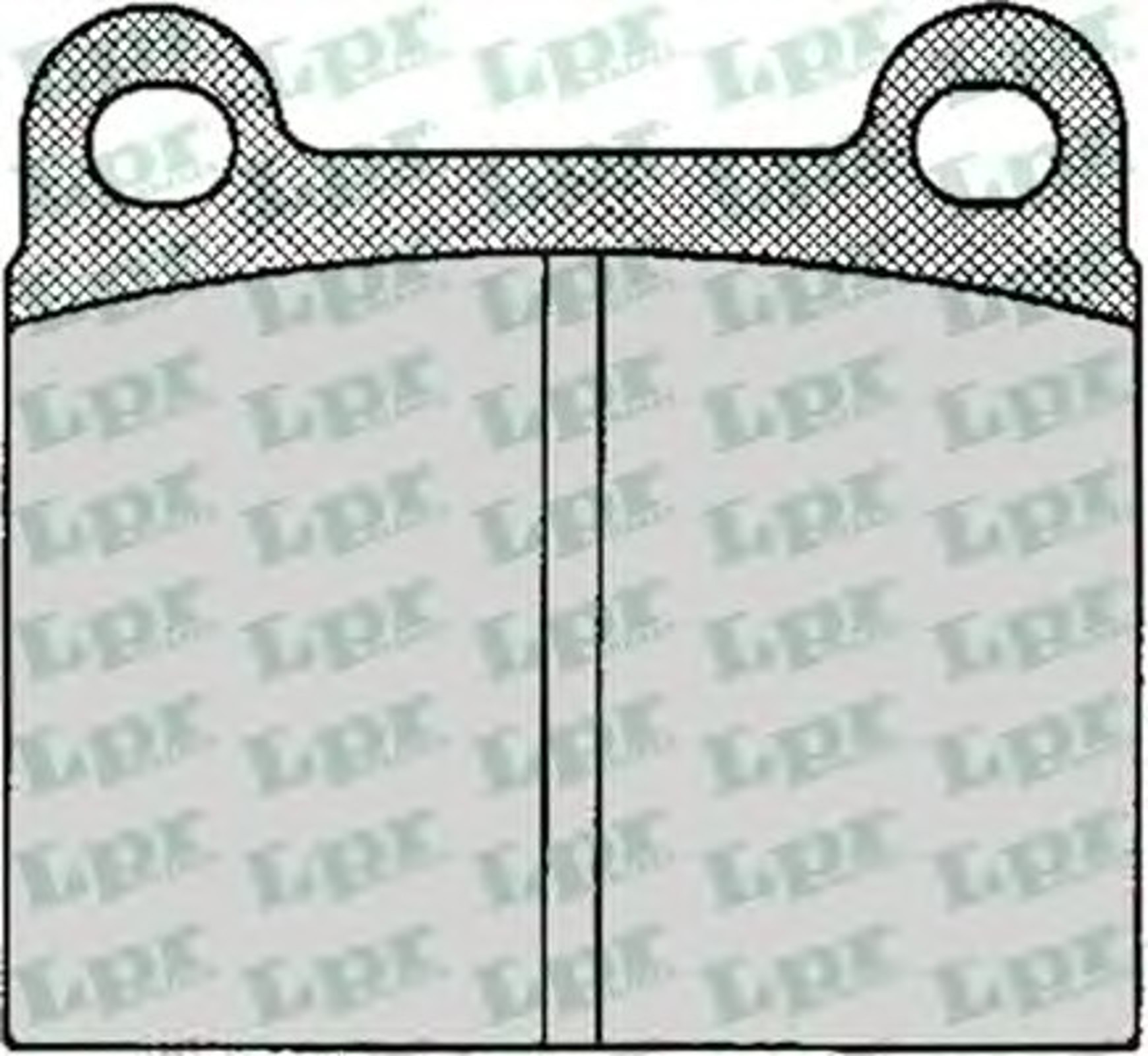 Колодки тормозные дисковые LPR 05P024