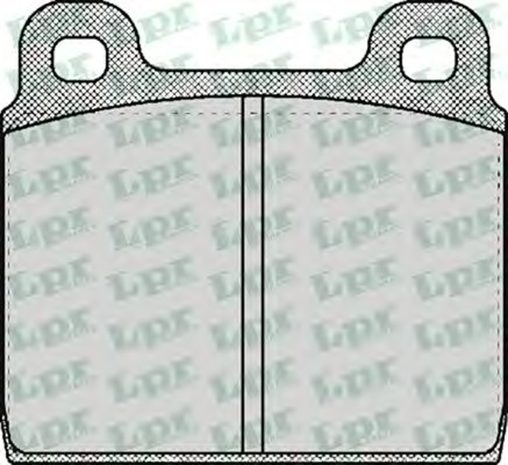 Колодки тормозные дисковые LPR 05P027
