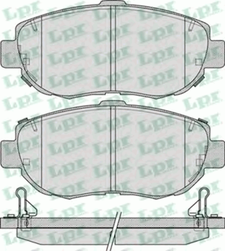 Тормозные колодки LPR 05P1033