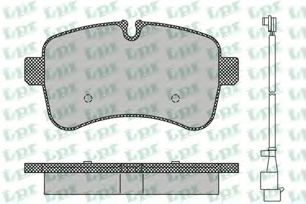 Тормозные колодки LPR 05P1296A