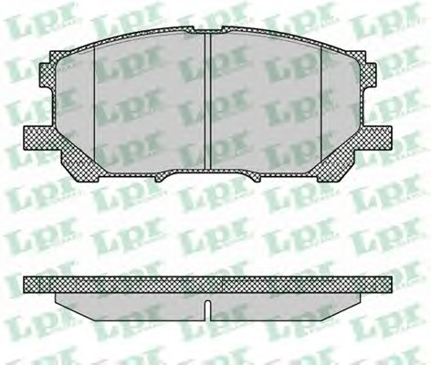 Тормозные колодки LPR 05P1368