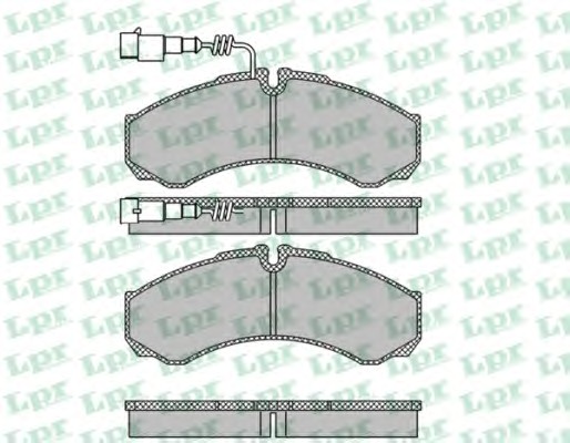 Тормозные колодки LPR 05P1515