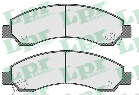 Тормозные колодки LPR 05P1568