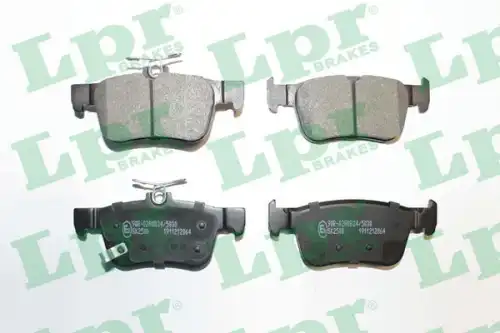 Колодки тормозные дисковые lpr LPR 05P2064