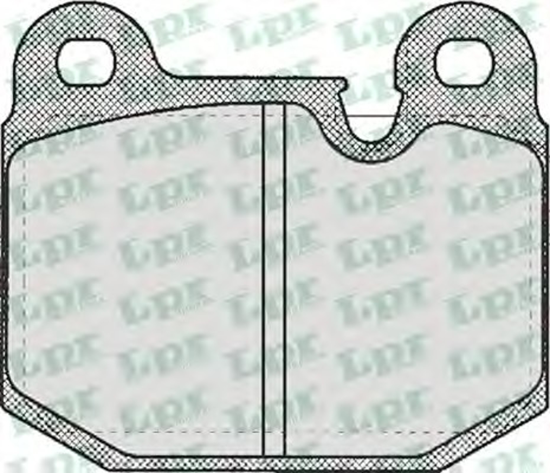 Колодки тормозные дисковые LPR 05P210