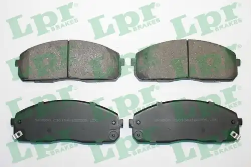 Колодки тормозные дисковые lpr