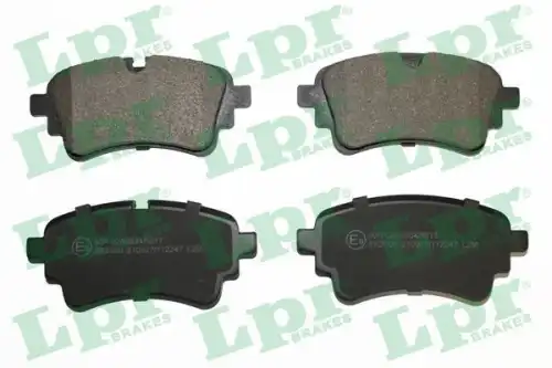 Колодки тормозные дисковые lpr LPR 05P2247