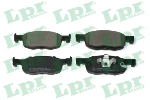 Колодки тормозные дисковые lpr LPR 05P2262