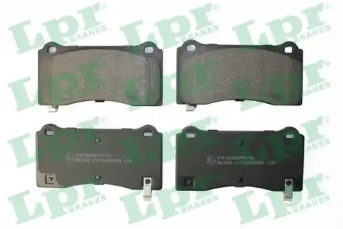Колодки тормозные дисковые lpr LPR 05P2268