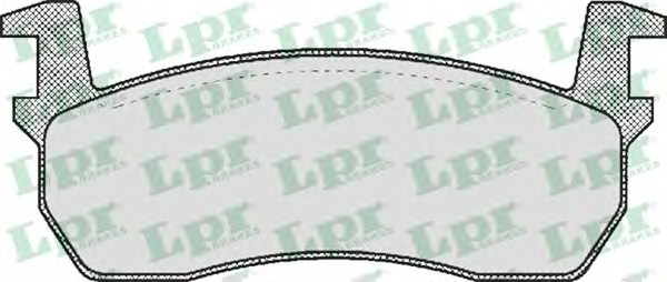 Тормозные колодки LPR 05P313