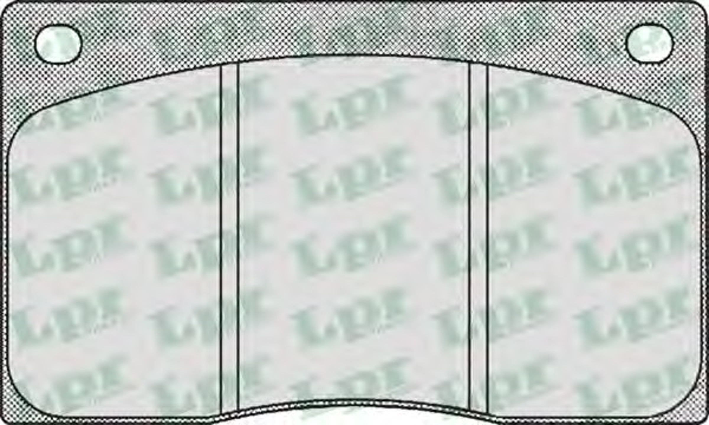 Колодки тормозные дисковые LPR 05P386