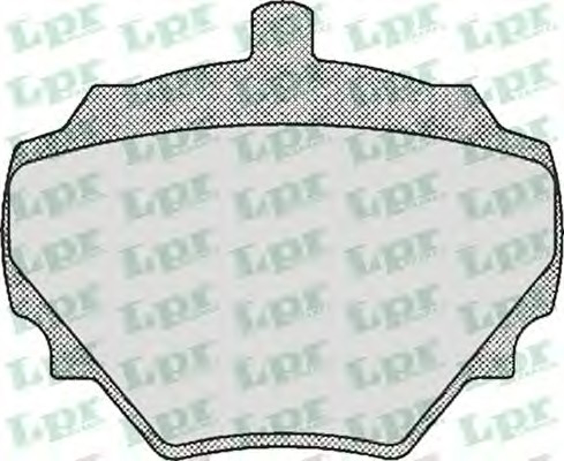 Колодки тормозные дисковые LPR 05P392