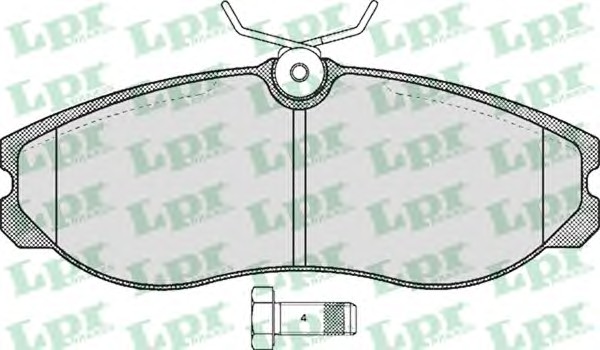 Тормозные колодки LPR 05P470