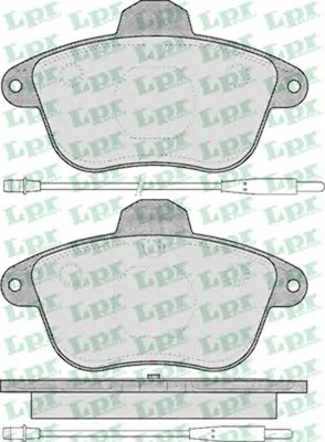 Тормозные колодки LPR 05P480