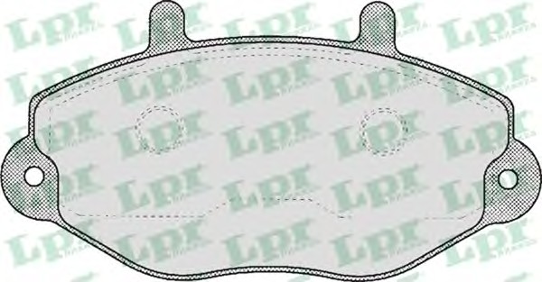 Тормозные колодки LPR 05P482