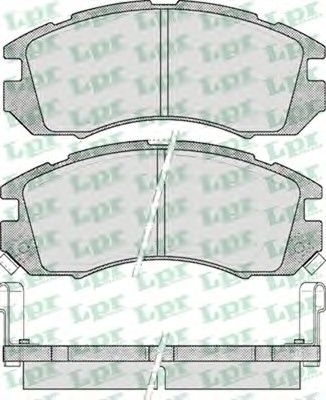 Тормозные колодки LPR 05P546