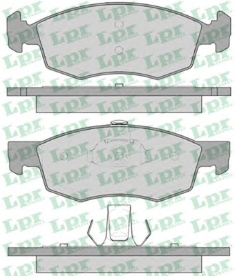 Тормозные колодки LPR 05P756