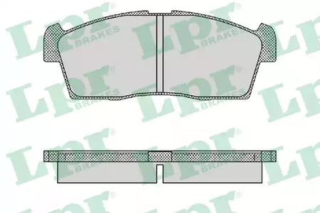 Колодки тормозные дисковые LPR 05P1442