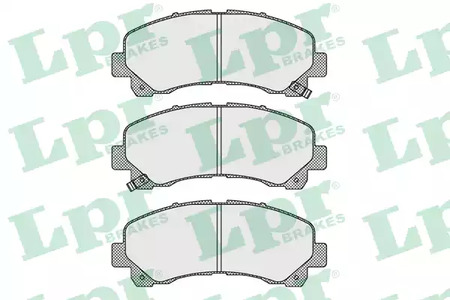 Колодки тормозные дисковые LPR 05P1630
