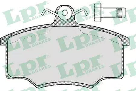 Тормозные колодки LPR 05P188
