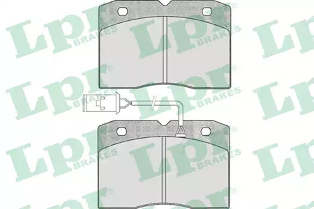 Колодки тормозные дисковые LPR 05P425