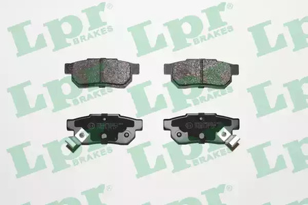Колодки тормозные дисковые LPR 05P506