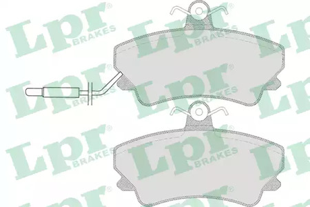 Колодки тормозные дисковые LPR 05P653