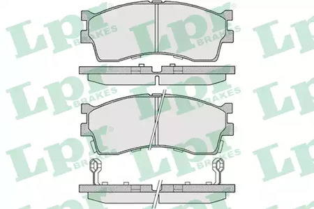 Колодки тормозные дисковые LPR 05P809