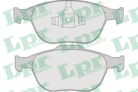 Колодки тормозные дисковые LPR 05P913