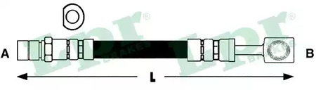 Шланг тормозной LPR 6T46181