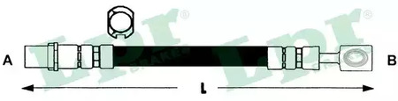 Шланг тормозной LPR 6T46791