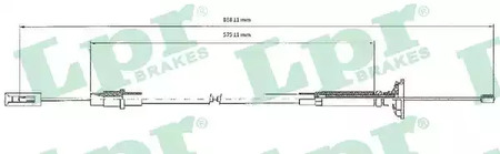 C0263c 191721335n vw golf ii 1.6 d 83- LPR C0263C