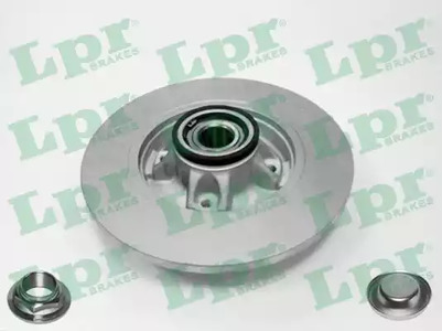 Тормозной диск lpr hub brake disc line - full coated