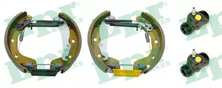 Колодки тормозные дисковые LPR OEK344