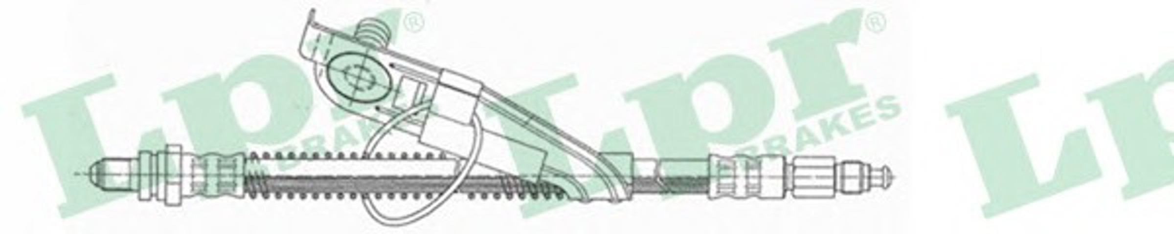 Шланг тормозной LPR 6T47472