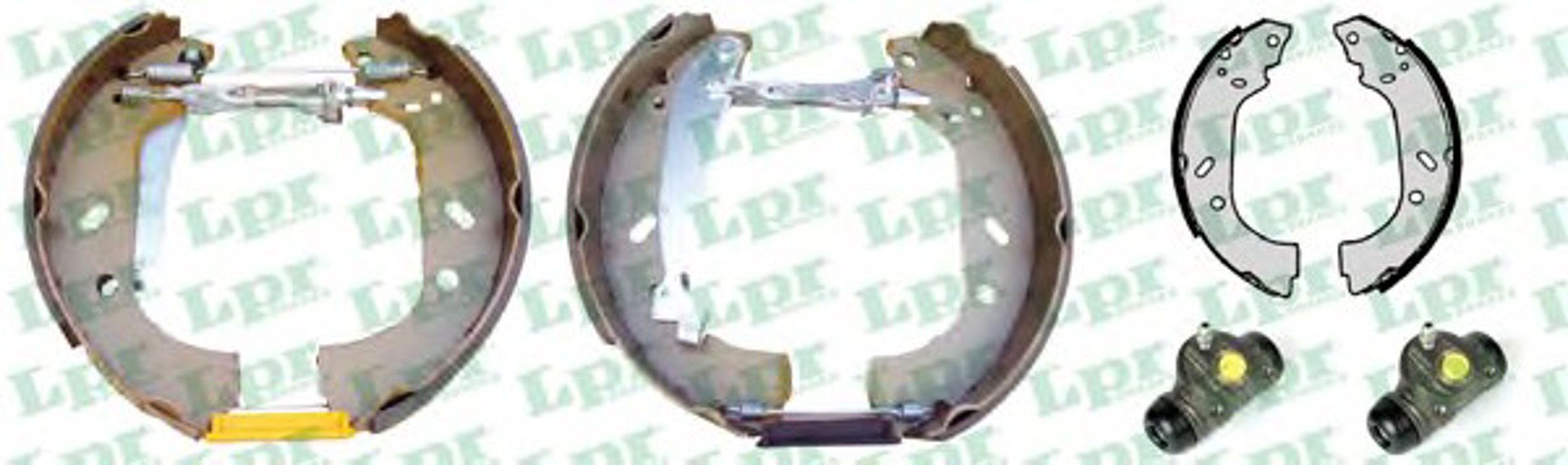 Комплект тормозных колодок LPR OEK328