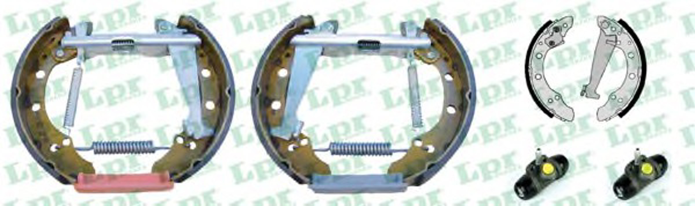 Комплект тормозных колодок LPR OEK405
