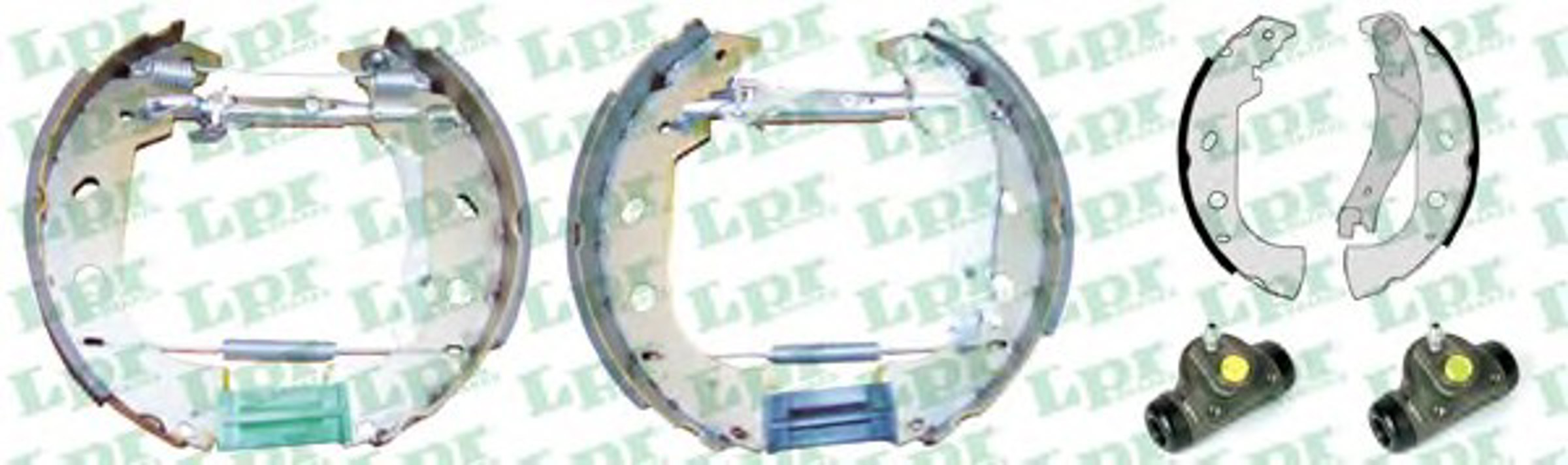 Комплект тормозных колодок LPR OEK420