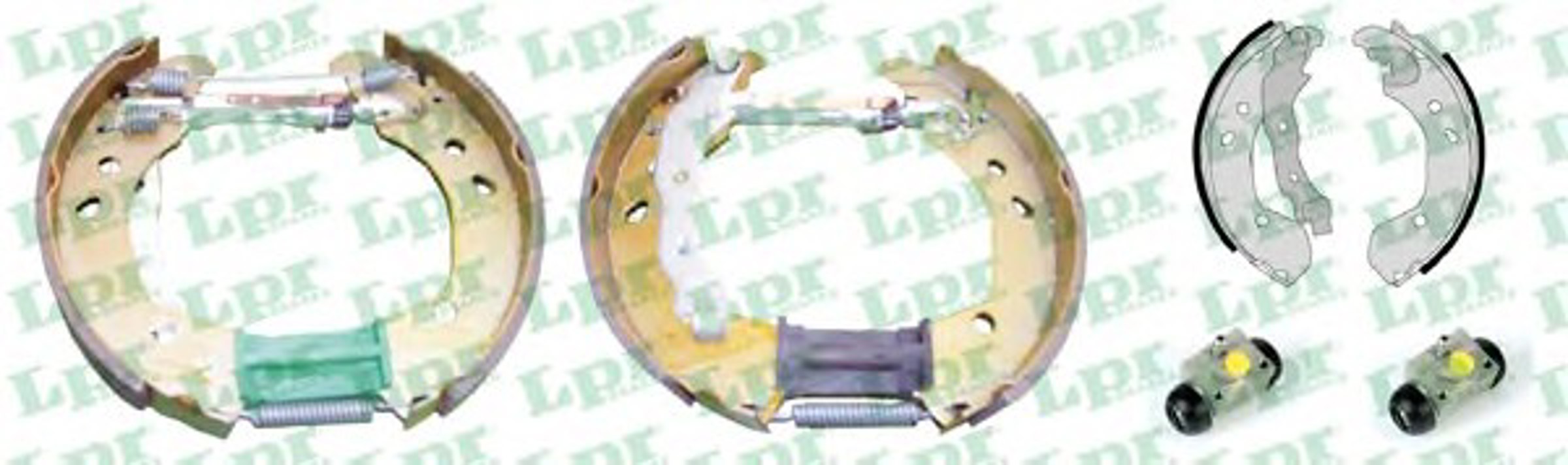 Комплект тормозных колодок LPR OEK540