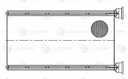 Радиатор отопителя LUZAR LRH 1152