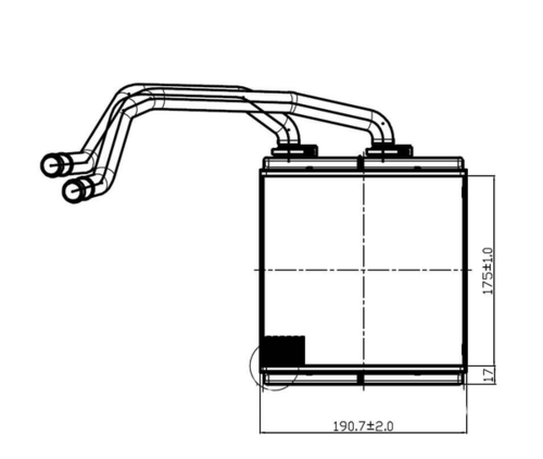 Резистор отопителя LUZAR LRh 14JD