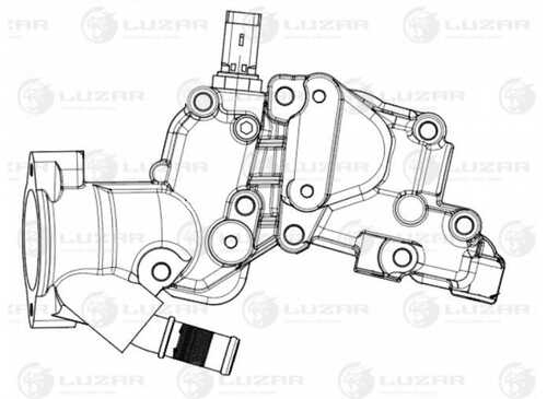 Lt 2072 термостат LUZAR LT 2072