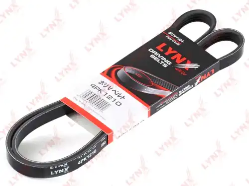 Поликлиновой ремень (ручейковый) LYNXAUTO 4PK1210