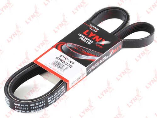 Ремень ручейковый LYNXAUTO 6PK2075
